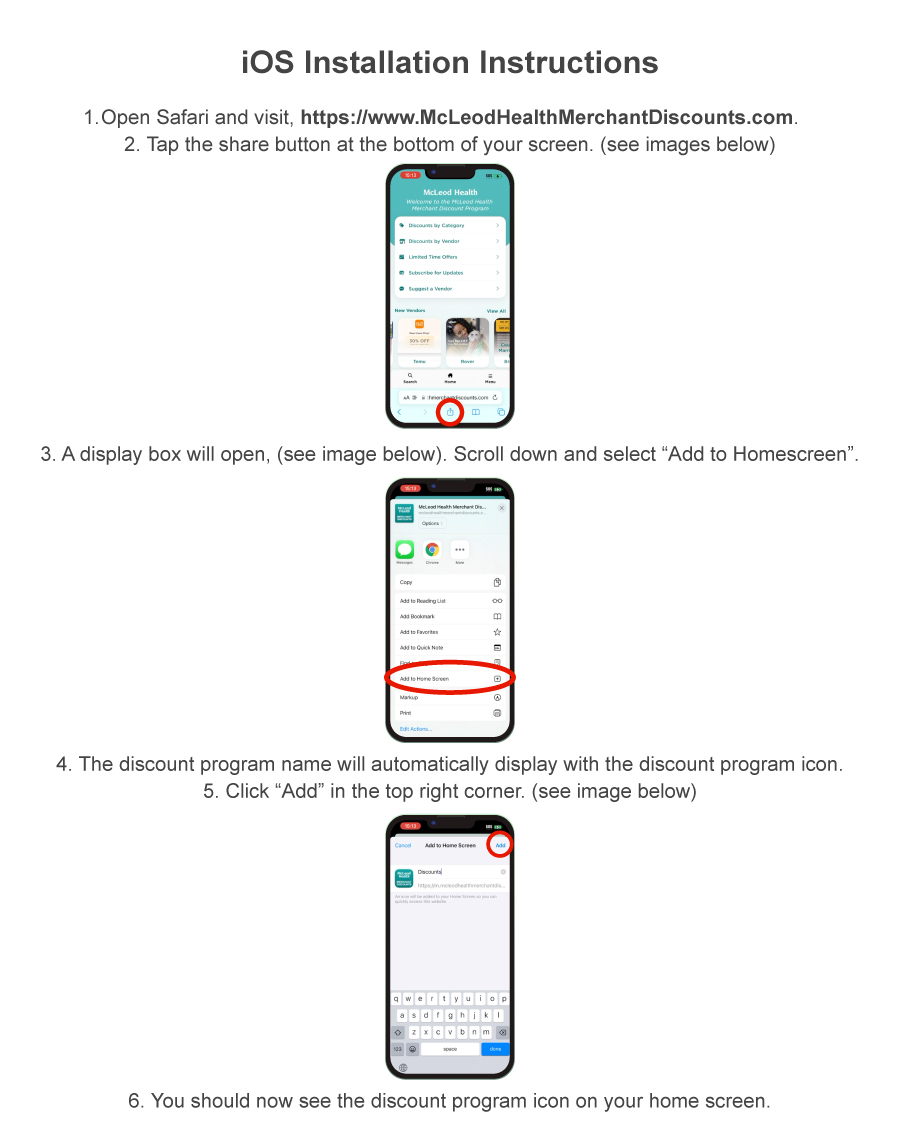 iOS Installation Instructions